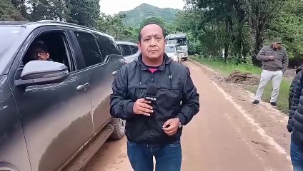 Camacho anuncia la llegada de ministros para atender la emergencia en Samaipata