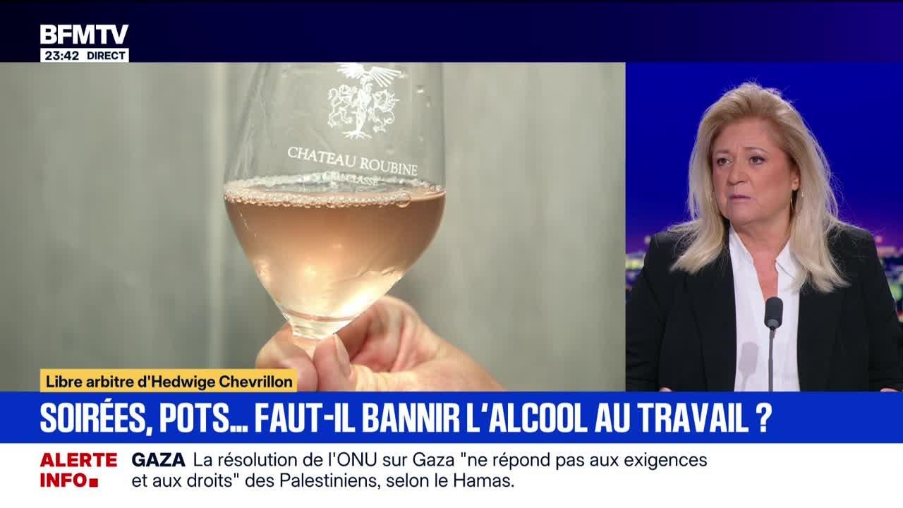 Soirées, pots... faut-il bannir l'alcool au tra...