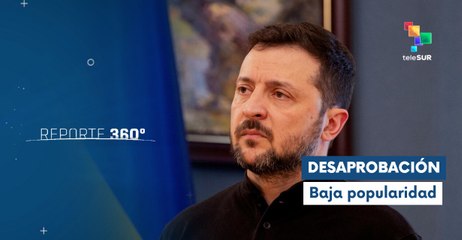 Zelenski pierde apoyo ciudadano tras casos de corrupción