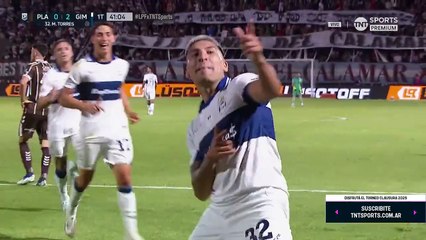 Gimnasia 2 - 0 Platense: Marcelo Torres amplió la ventaja