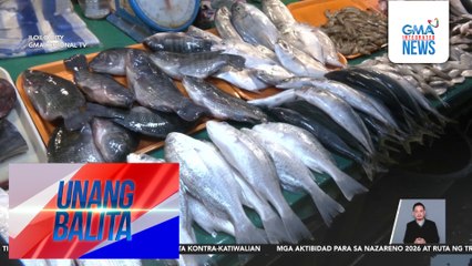 Presyo ng isda sa ilang pamilihan, tumaas dahil sa epekto ng mga Bagyong Tino at Uwan; inaasahang tataas ang presyo hanggang December, ayon sa ilang nagtitinda | Unang Balita