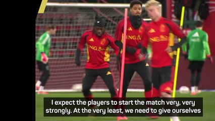 Garcia demands strong start after Doku's criticism of Belgium