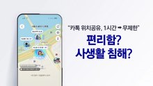 카카오맵 '친구위치' 기능 공개..."사생활 침해" vs "편의" [앵커리포트] / YTN