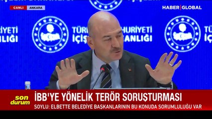 Bakan Soylu'dan İmamoğlu'nun sözlerine yanıt