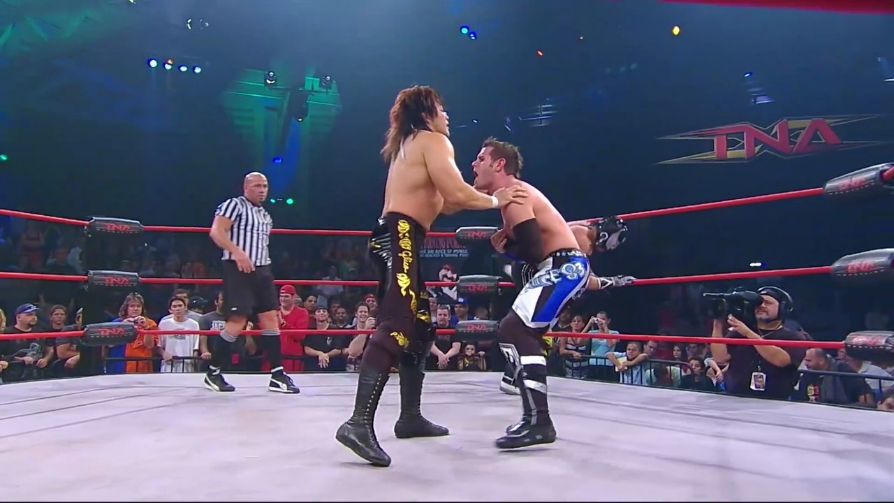 Hiroshi Tanahashi & Volador vs. The Motor City Machine Guns – TNA iMPACT (10/30/2008)