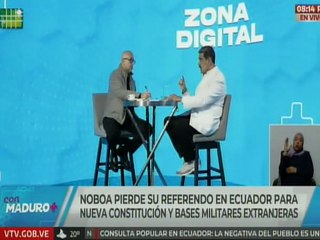 Presidente Maduro: El pueblo ecuatoriano le dijo "no" a las bases militares extranjeras en su territorio