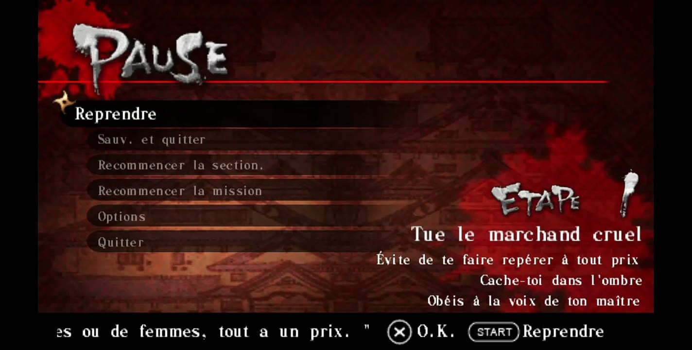 Tenchu: Shadow Assassins online multiplayer - psp