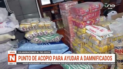 COMITÉ PRO SANTA CRUZ PUNTO DE ACOPIO PARA AYUDAR A DAMNIFICADOS EN SAMAIPATA