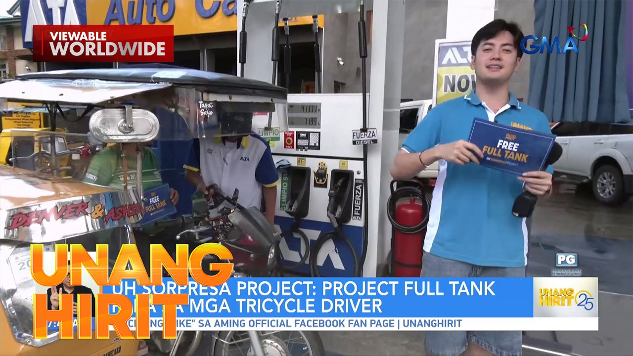 UH SORPRESA PROJECT: PROJECT FULL TANK | Unang Hirit