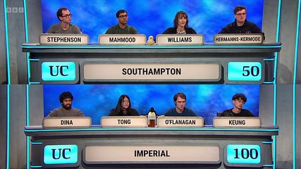 University Challenge - Season 55 Episode 19 - Southampton v Imperial
