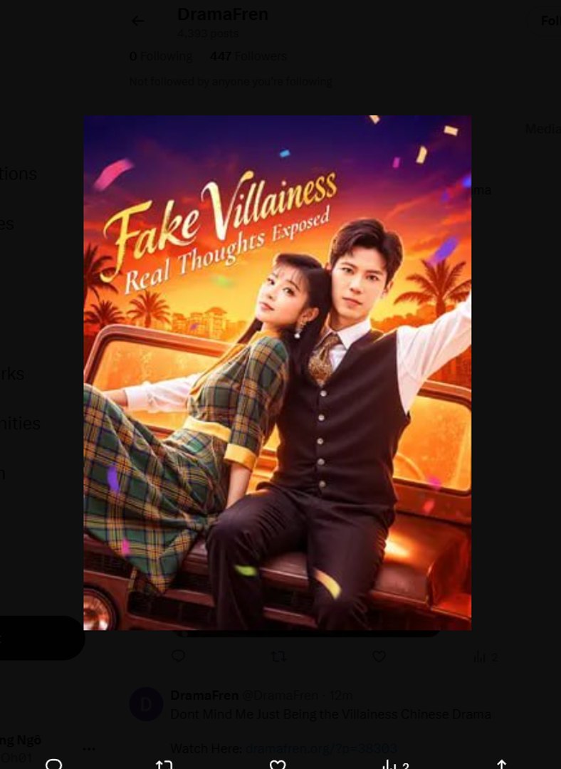 Fake Villainess Real Thoughts Exposed Chinese Drama - English Sub
