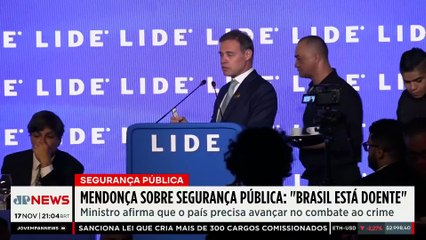 André Mendonça: "Brasil está doente" com a crise na segurança pública