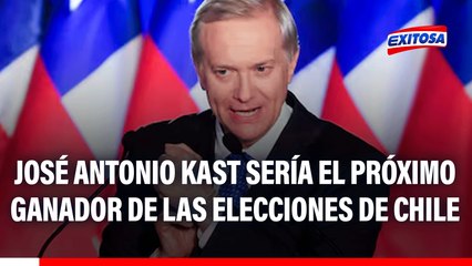 José Antonio Kast sería el próximo GANADOR de las elecciones de Chile, afirma experto