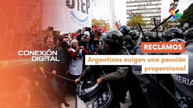 Conexión Digital 20-11 Jubilados argentinos exigen salarios dignos