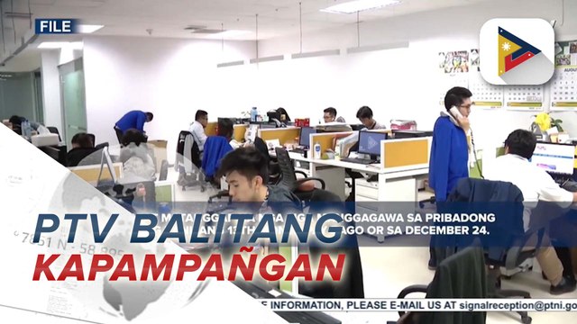 DOLE, nagpa-alala sa mga private employer na dapat matanggap ng kanilang mga manggagawa ang 13th month pay bago o sa Disyembre 24