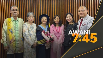 Usia bukan penghalang, Rafiah raih phd pada usia emas