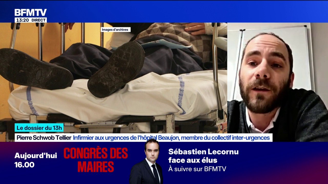 Hôpitaux: "Les premières victimes de la déliquescence de nos services, notamment d'urgences (...) ce sont les personnes âgées", affirme Pierre Schwob Tellier, infirmier