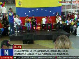 Dispuestos 8 mil 600 centros de votación para las elecciones comunales del próximo 23-N