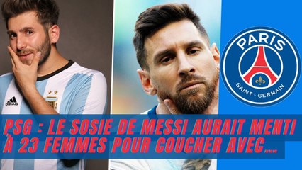 PSG : le sosie de Messi accusé d’avoir menti à 23 femmes pour coucher avec…