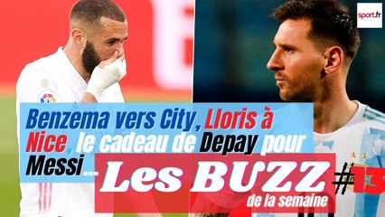 Nice veut Lloris, Benzema avec Mahrez à City, le cadeau de Depay pour Messi… #BS12