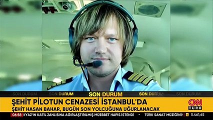 Şehit Pilot Hasan Bahar'ın naaşı, Hırvatistan'dan Türkiye'ye getirildi