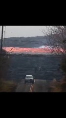 This is not a time lapse video. This is a river of lava in Hawaii moving at an incredible speed: