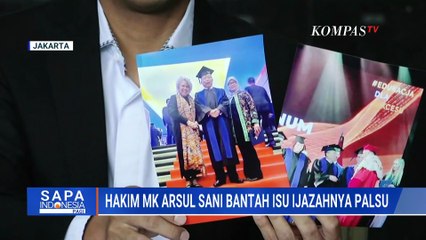 Ijazah Dituding Palsu, Hakim MK Arsul Sani Tunjukkan Ijazah Hingga Foto Wisuda ke Wartawan