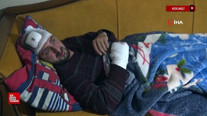 Kocaeli'nde otizmli şahıs odunluğa baktı diye odunla darbedildi