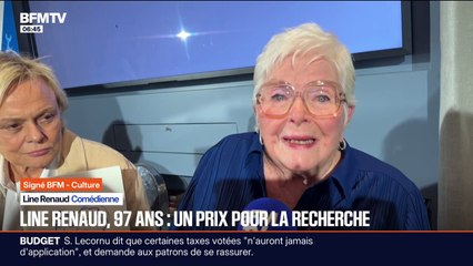 "On ne peut pas aller mieux que moi": Line Renaud, 97 ans, a participé ce lundi à la remise du fonds de dotation qui porte son nom, destiné à récompenser la recherche médicale