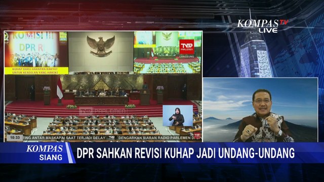 DPR Sahkan RUU KUHAP saat Pro Kontra Panas, Ahli Ungkap Ada Pasal Karet hingga Peluang Uji Materi