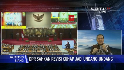 DPR Sahkan RUU KUHAP saat Pro Kontra Panas, Ahli Ungkap Ada Pasal Karet hingga Peluang Uji Materi