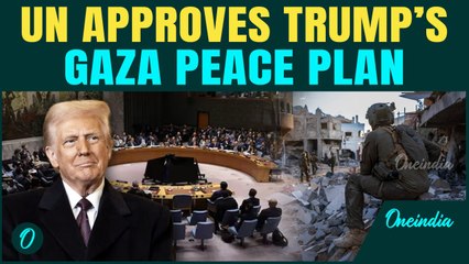 UN Security Council Backs Trump’s Gaza PEACE Plan | China & Russia ABSTAIN on Crucial Resolution