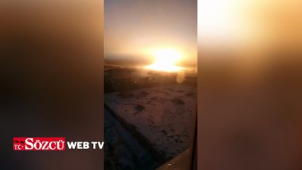 Rusya'daki boru hattında dev patlama