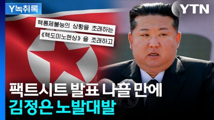 북 "핵 통제 불능 초래할 것"... 한미 팩트시트 발표되자 맹비난 [Y녹취록] / YTN