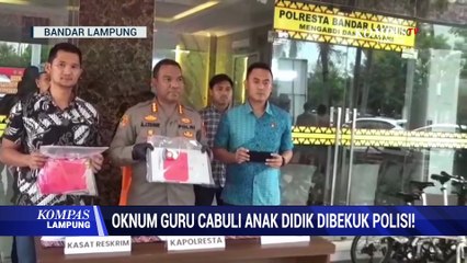 Oknum Guru Cabuli Anak Didik Dibekuk Polisi!