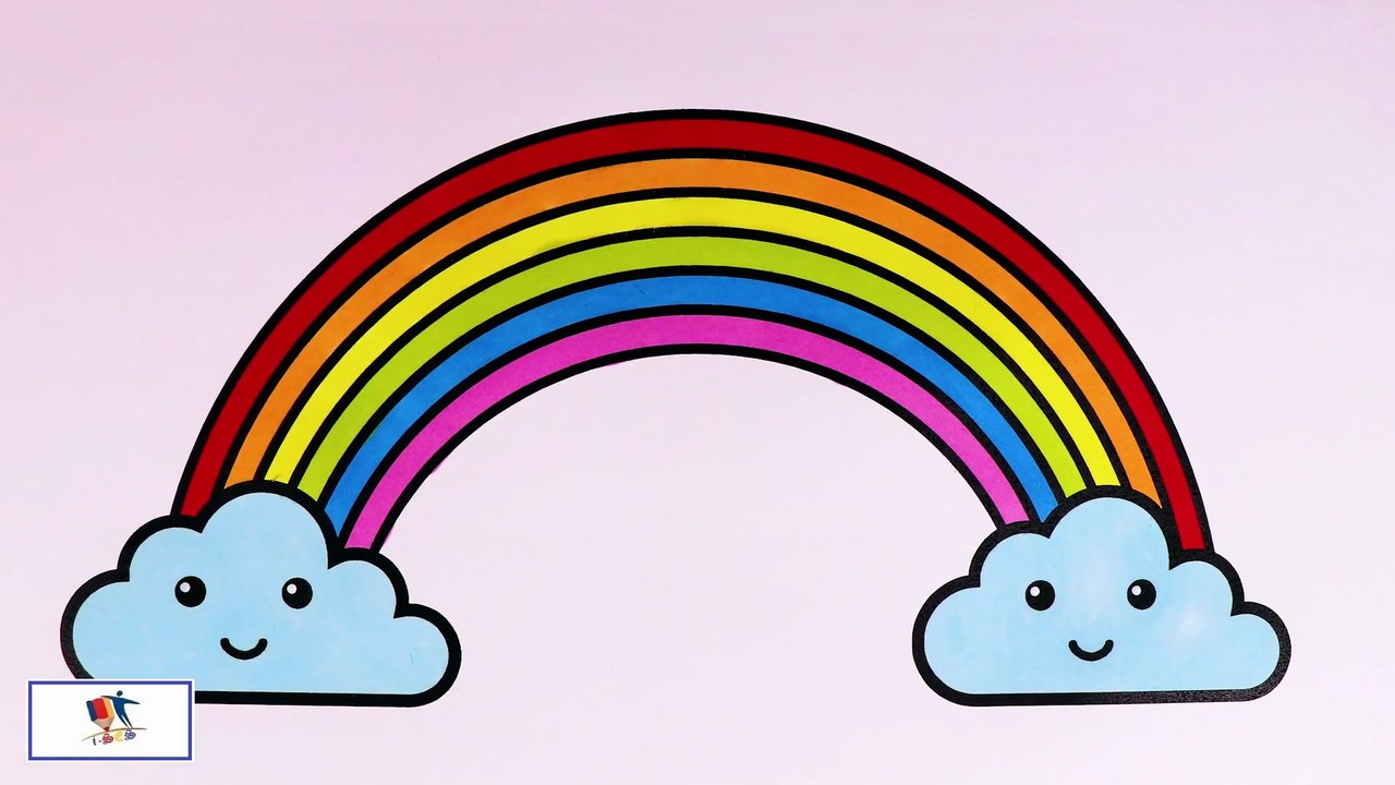 Drawing and Coloring a Rainbow