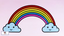 Drawing and Coloring a Rainbow