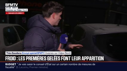 À Avesnes-sur-Helpe, dans le Nord, les premières gelées font leur apparition