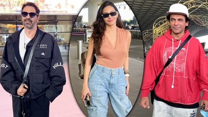 Arjun Rampal, Amyra Dastur & Sunil Grover: B-Town Stars Spotted At The Mumbai Airport