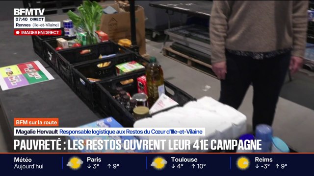Avec plus d'un million de bénéficiaires en 2024, comment les bénévoles des Restos du cœur organisent la distribution des paniers repas