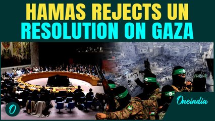 Israel-Al-Qassam ALL-OUT War Soon? Hamas REJECTS UN Resolution on Trump’s Gaza Plan; No Disarmament