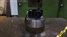 Hydraulic press vs digital camera