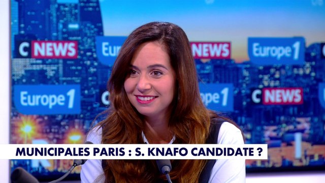 Sarah Knafo : «Je prendrais ma décision en voyant si les Parisiens ont le candidat qu'ils méritent»