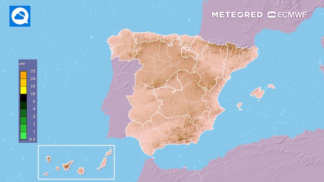 Frío invernal con nevadas en cotas bajas el norte peninsular
