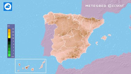 Frío invernal con nevadas en cotas bajas el norte peninsular