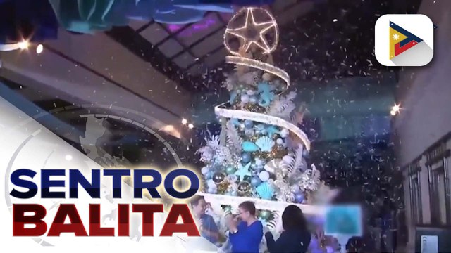 30-feet Christmas Tree sa Davao City, pinailawan na; iba pang mga establisyemento sa lungsod, kanya-kanya ng paandar sa kanilang Christmas decors | ulat ni JC Aliponga -PTV Davao