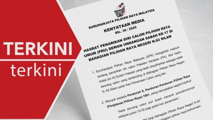 [TERKINI] Calon PH di kerusi Silam kekal dalam kertas undi - SPR