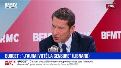 Budget 2026: "J'aurais voté la censure", déclare David Lisnard, maire LR de Cannes