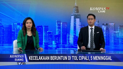 Kecelakaan Maut di Tol Cipali: Bus Tabrak 2 Kendaraan Lain, 5 Tewas & Puluhan Luka-Luka