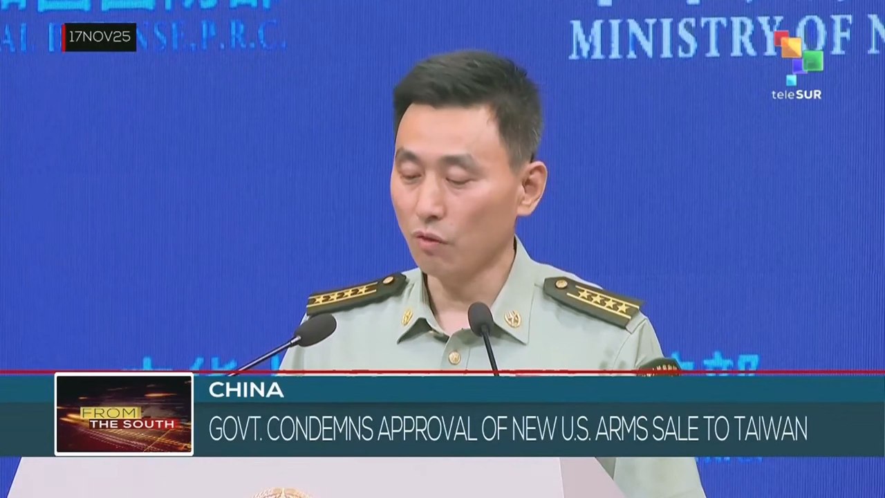 CHINA l Govt. condemns approval of U.S arms sale to Taiwan
